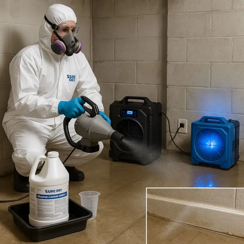 Sanitization and Odor Removal process in Cave Springs, AR