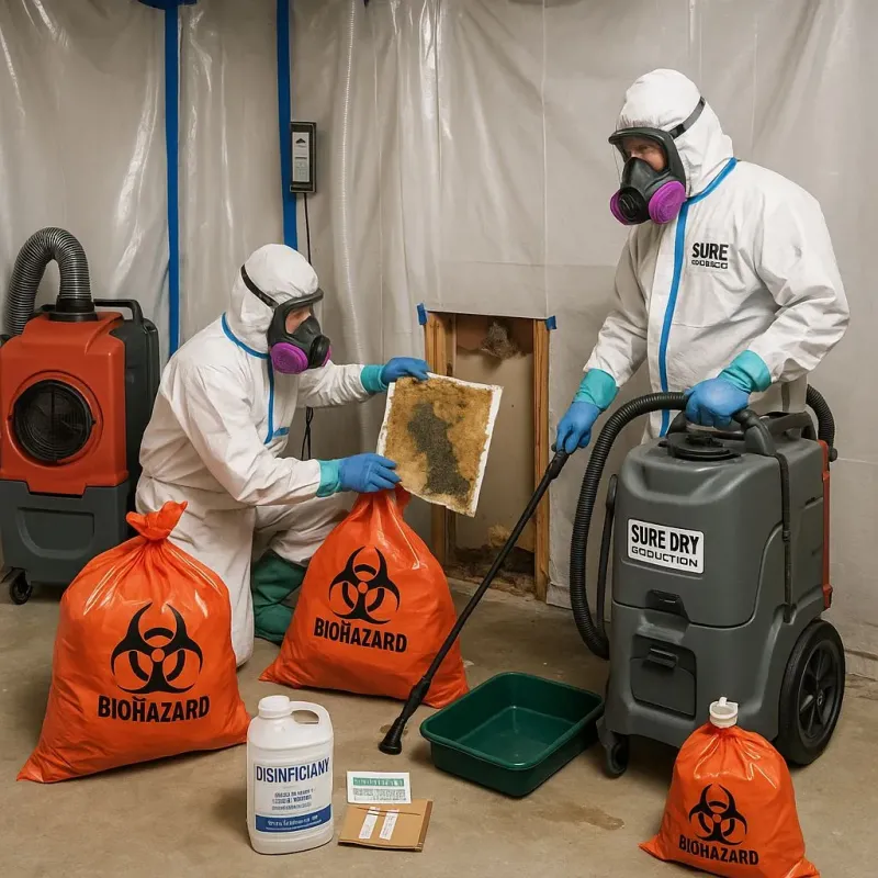 Contaminated Water Handling Protocols process in Cave Springs, AR