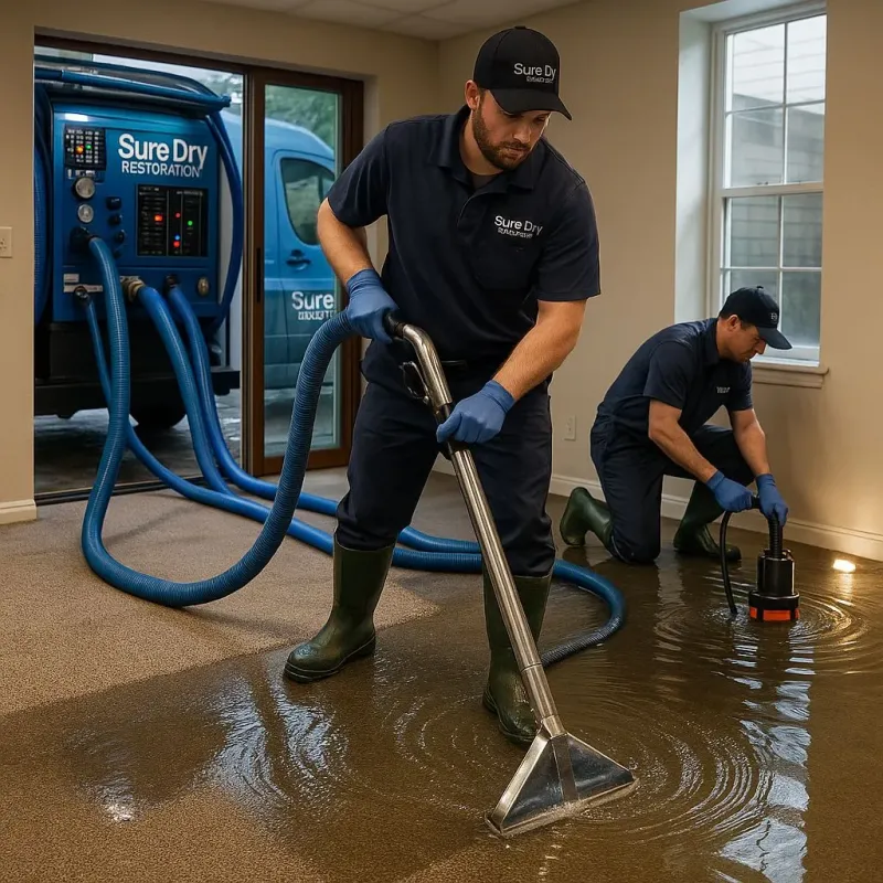 Water Extraction and Removal process in Cave Springs, AR